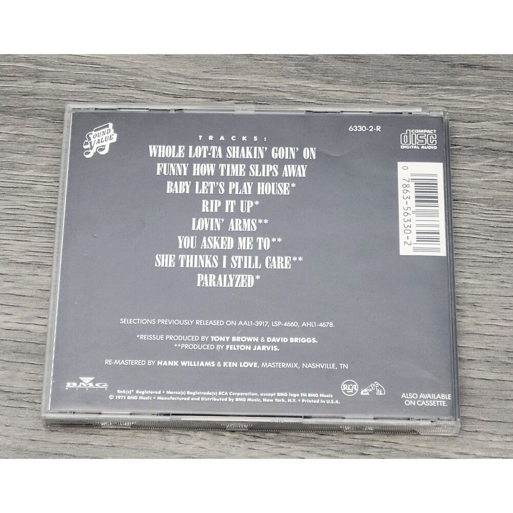 VTG 1988 BMG Music Elvis Presley Elvis Country CD I'm 10,000 Years Old - Picture 2 of 6
